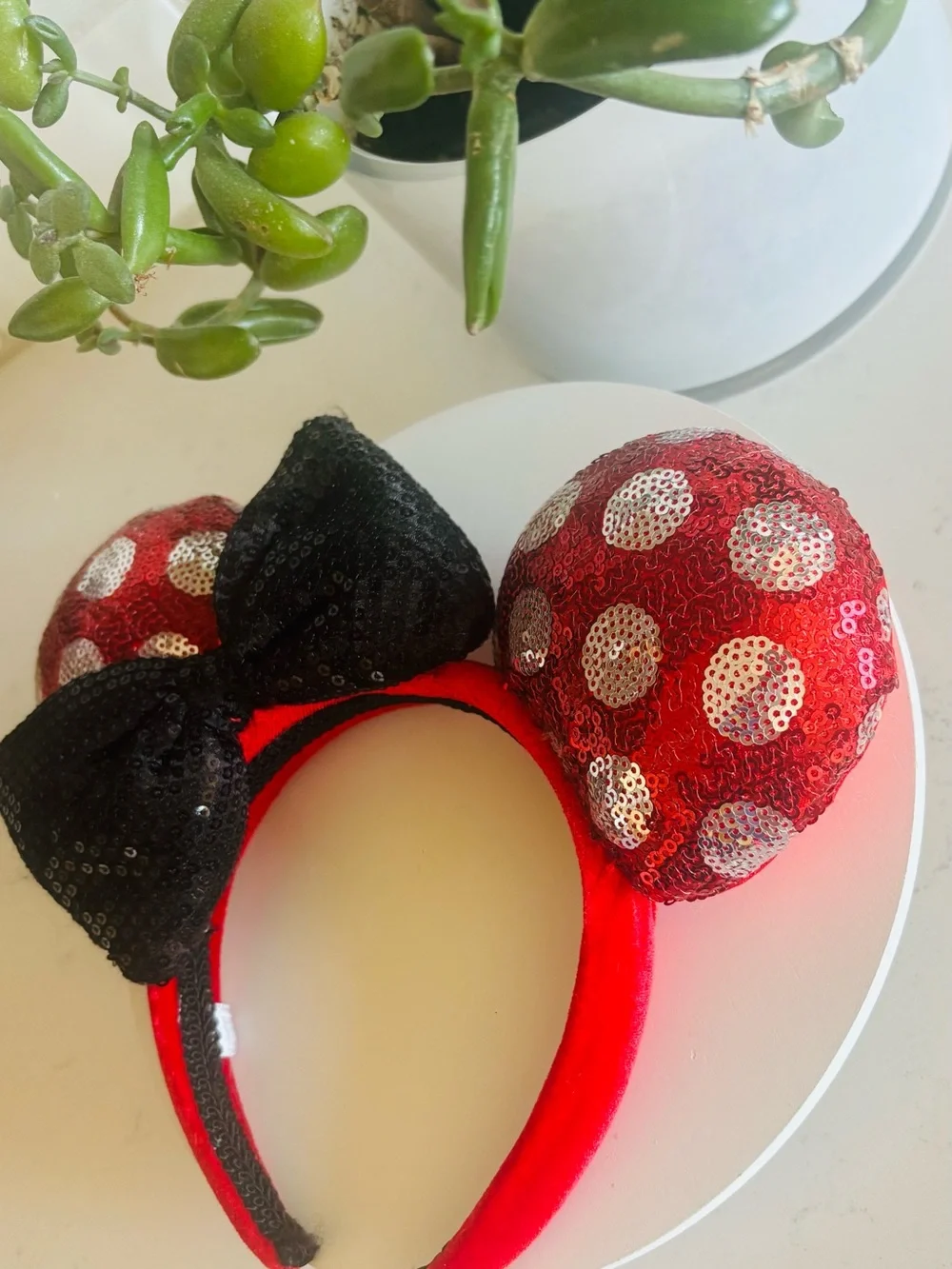 Minnie Mouse puffed Ears